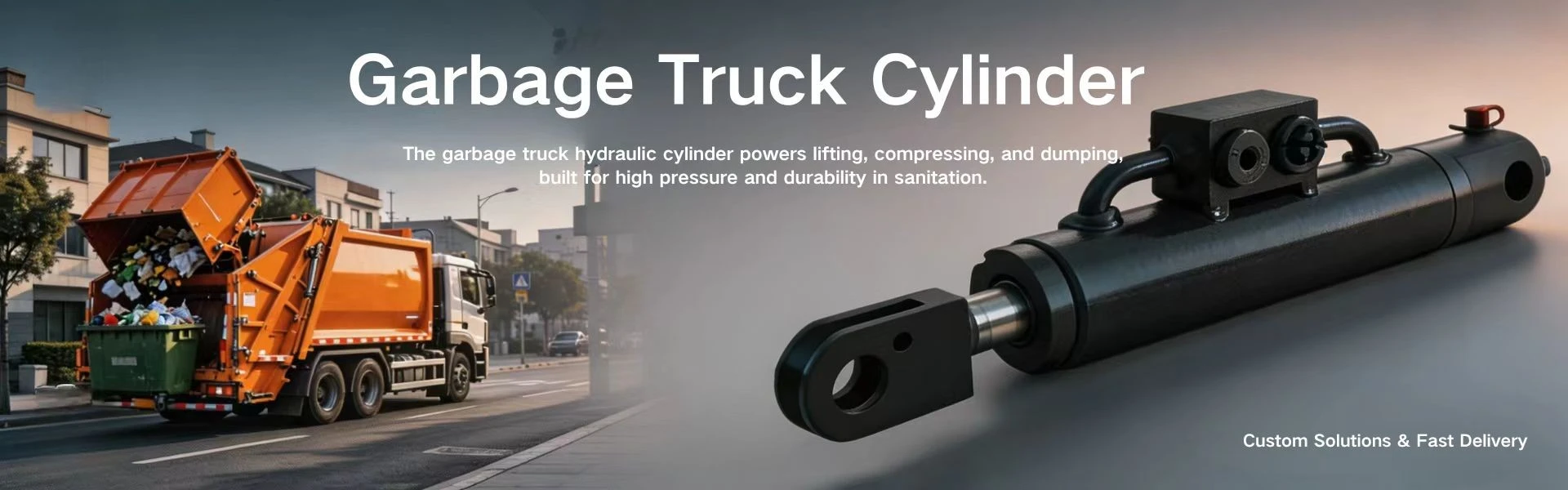 Цилиндар за камион за ѓубре