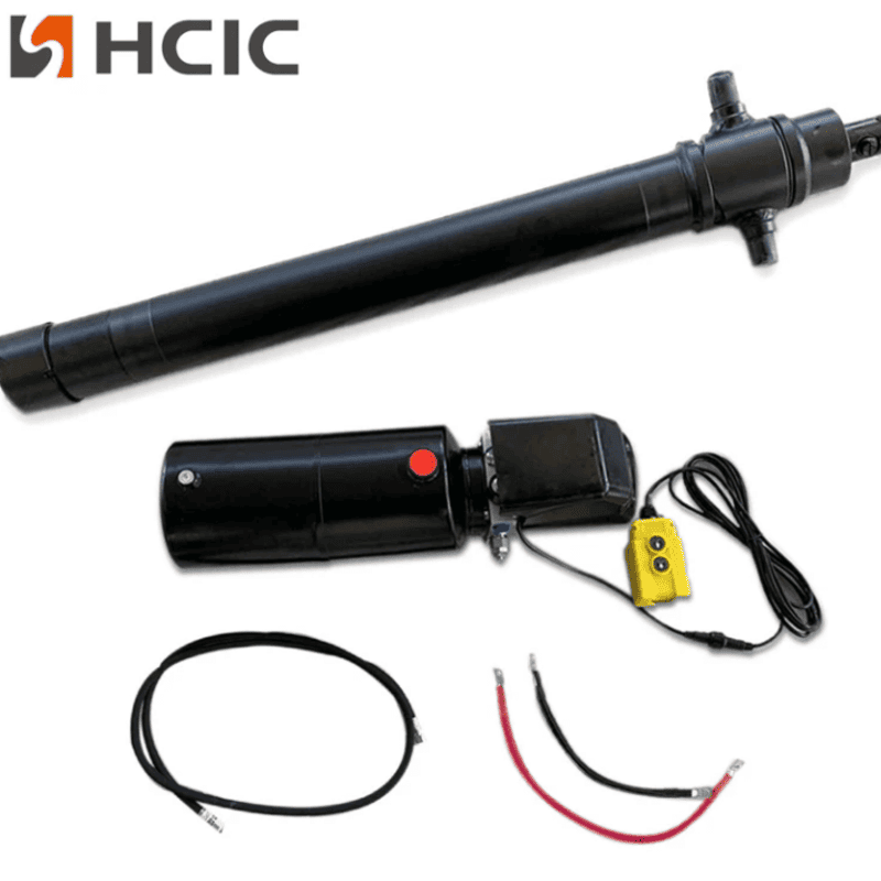 Хидрауличен цилиндар за приколка 4TG-E90-1000 + Комбинација прилагодена напојувачка единица