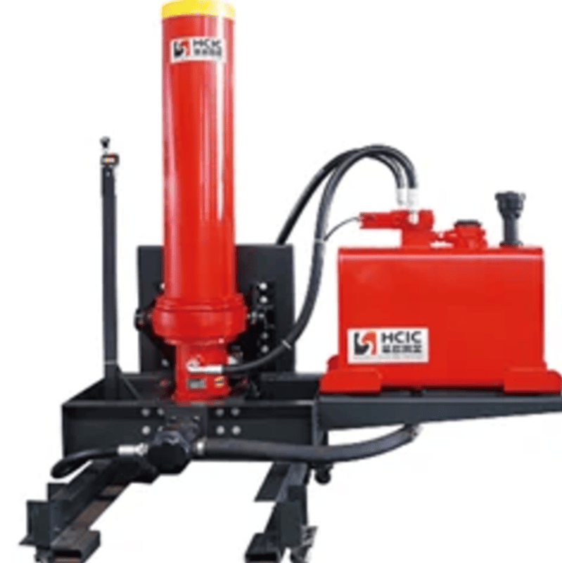 Предно монтиран повеќестепен хидрауличен цилиндар