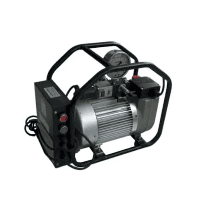 Пумпа со клуч за вртежен момент ја вклучува погонската единица